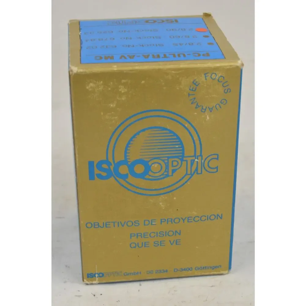 ISCO-OPTIC PC-Ultra-AV 90mm f/2.8 MC Projection Lens Germany -READ DESCRIPTION-